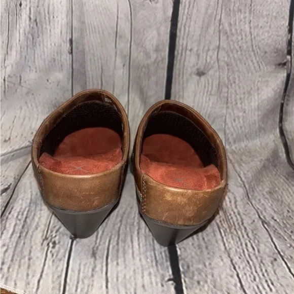 Twisted X Women’s High Heel Mule Western Dark Brown Leather Size 8.5 Slip-On - Picture 5 of 7